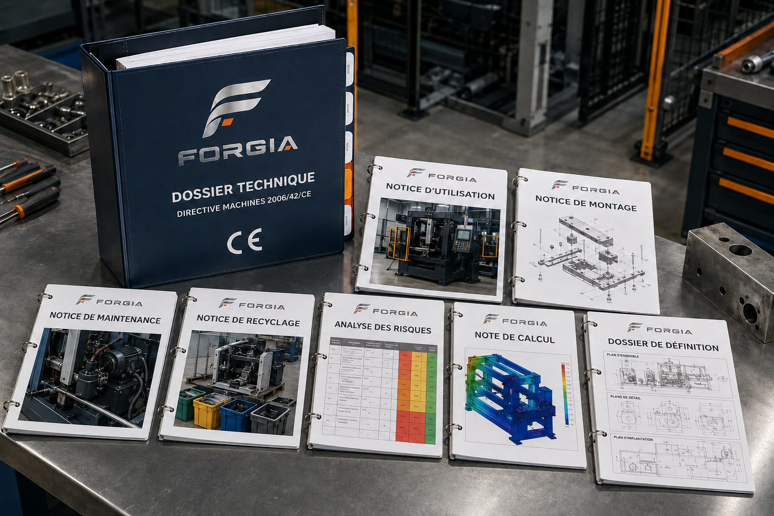 Machinery conformity technical file